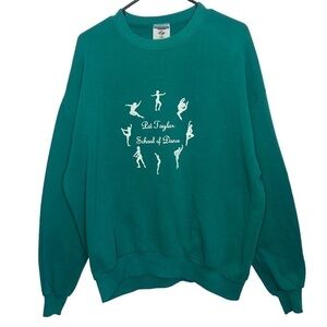 Vintage Pat Taylor School Of Dance Jerzees CrewNeck